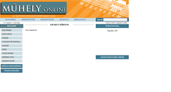 Desktop Screenshot of muhely.com